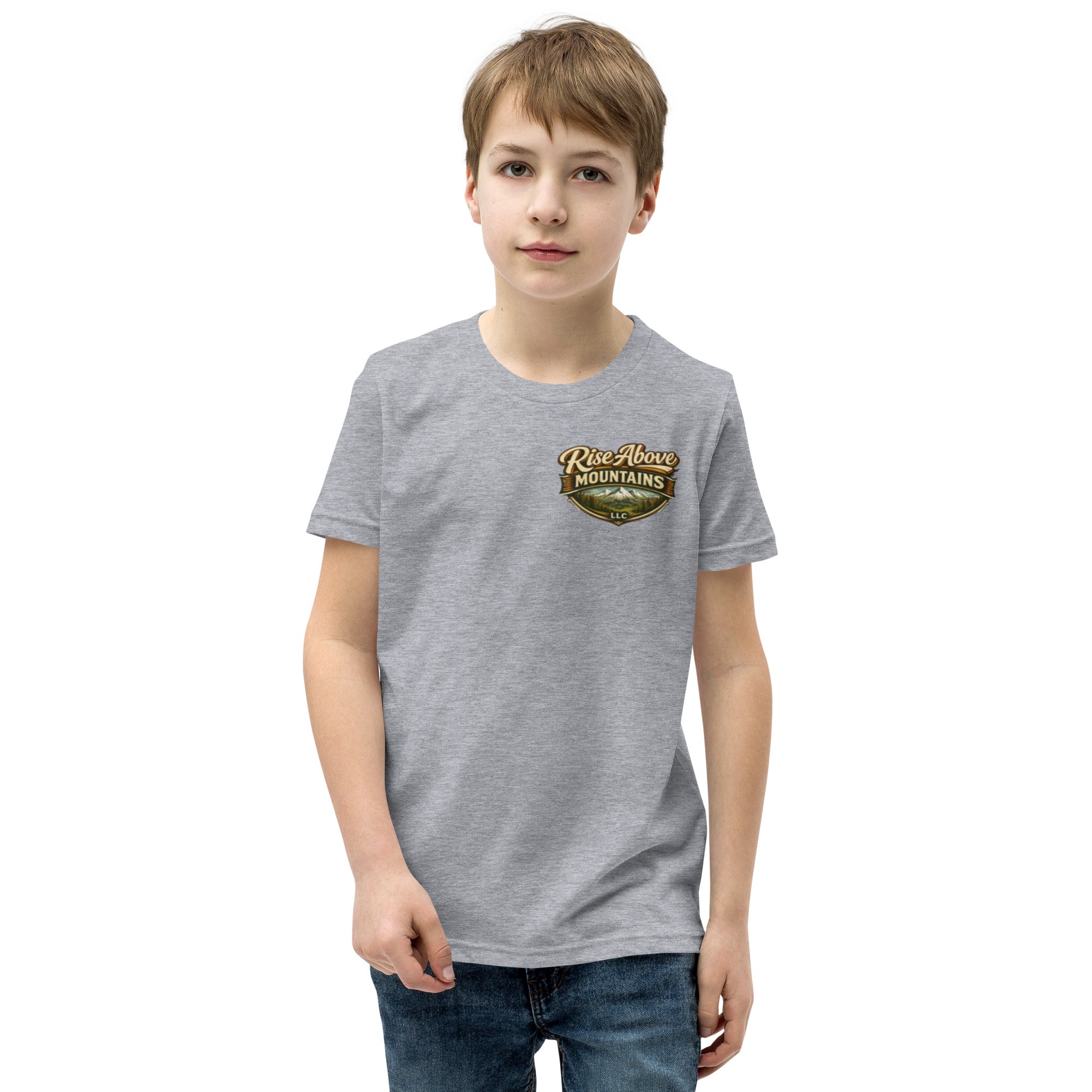 Youth "The summit is within reach" T-Shirt - Rise Above Mountains LLC