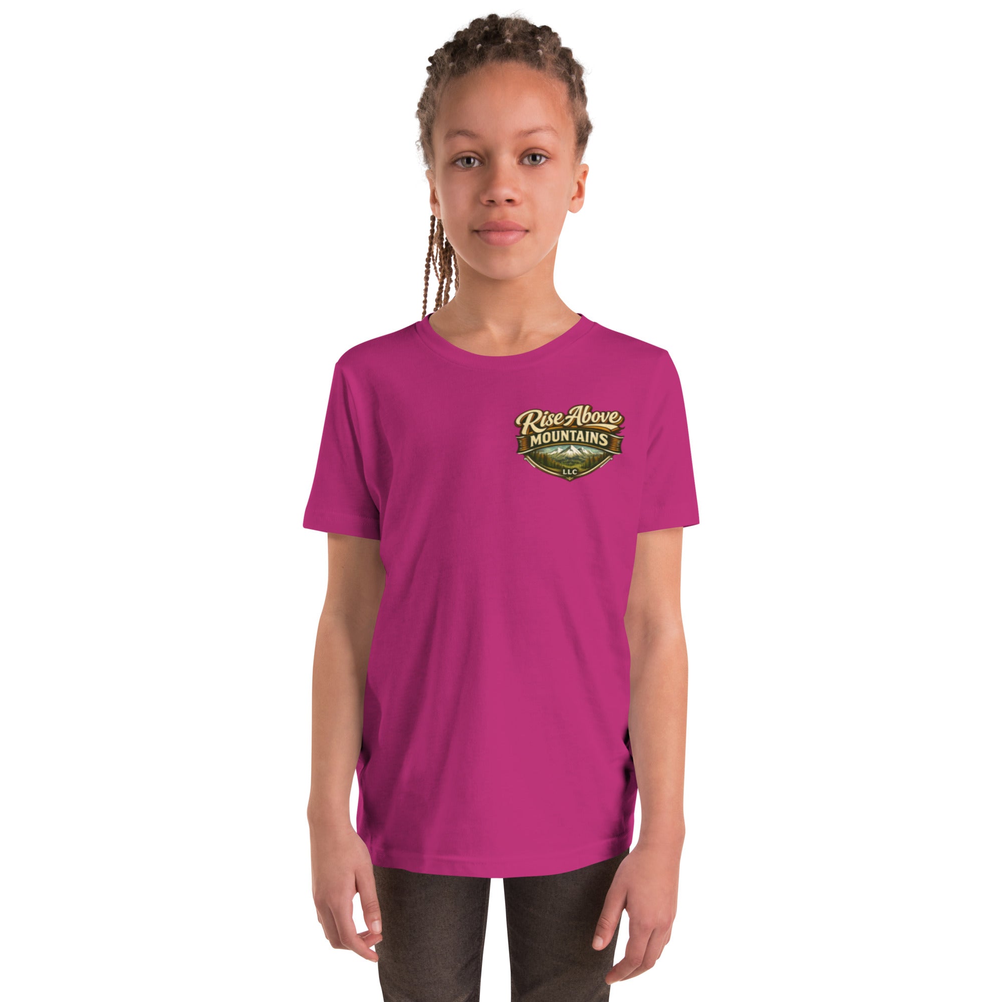 Youth "Rise above adversity" T-Shirt - Rise Above Mountains LLC