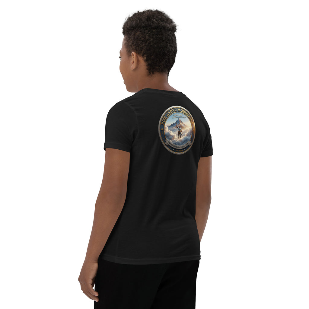 Youth "Break through your limits" T-Shirt - Rise Above Mountains LLC