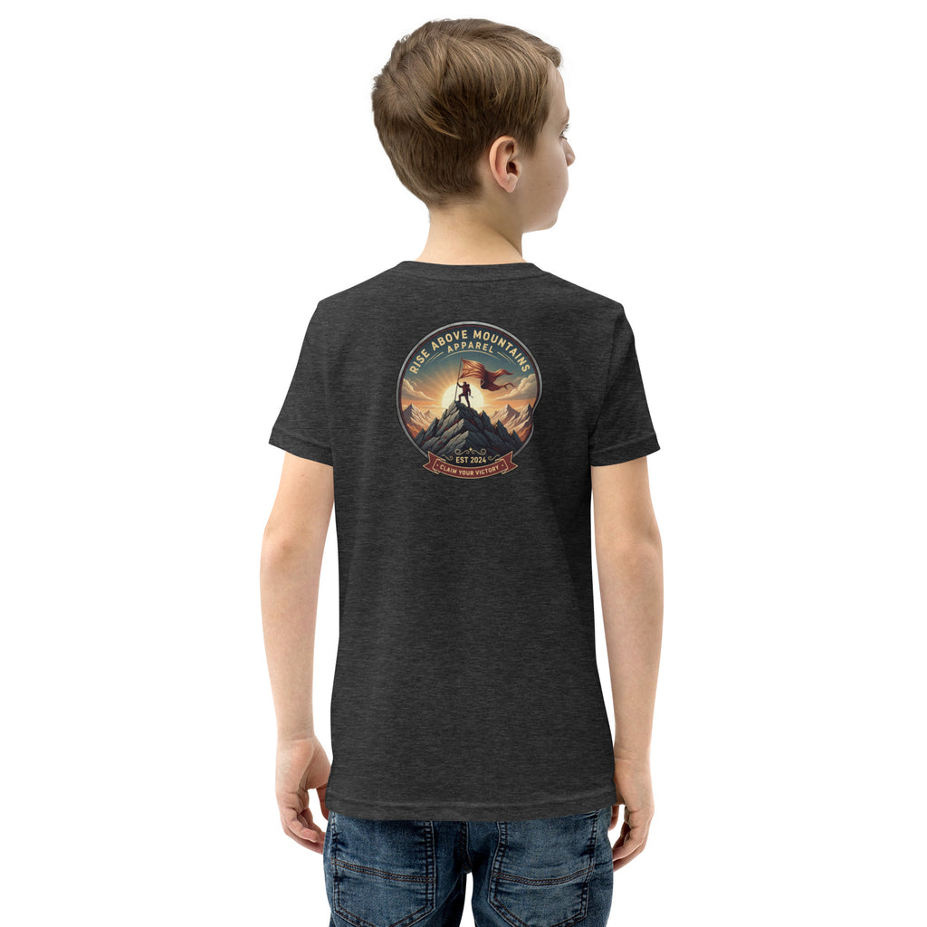 Youth "Claim your Victory" T-Shirt - Rise Above Mountains LLC