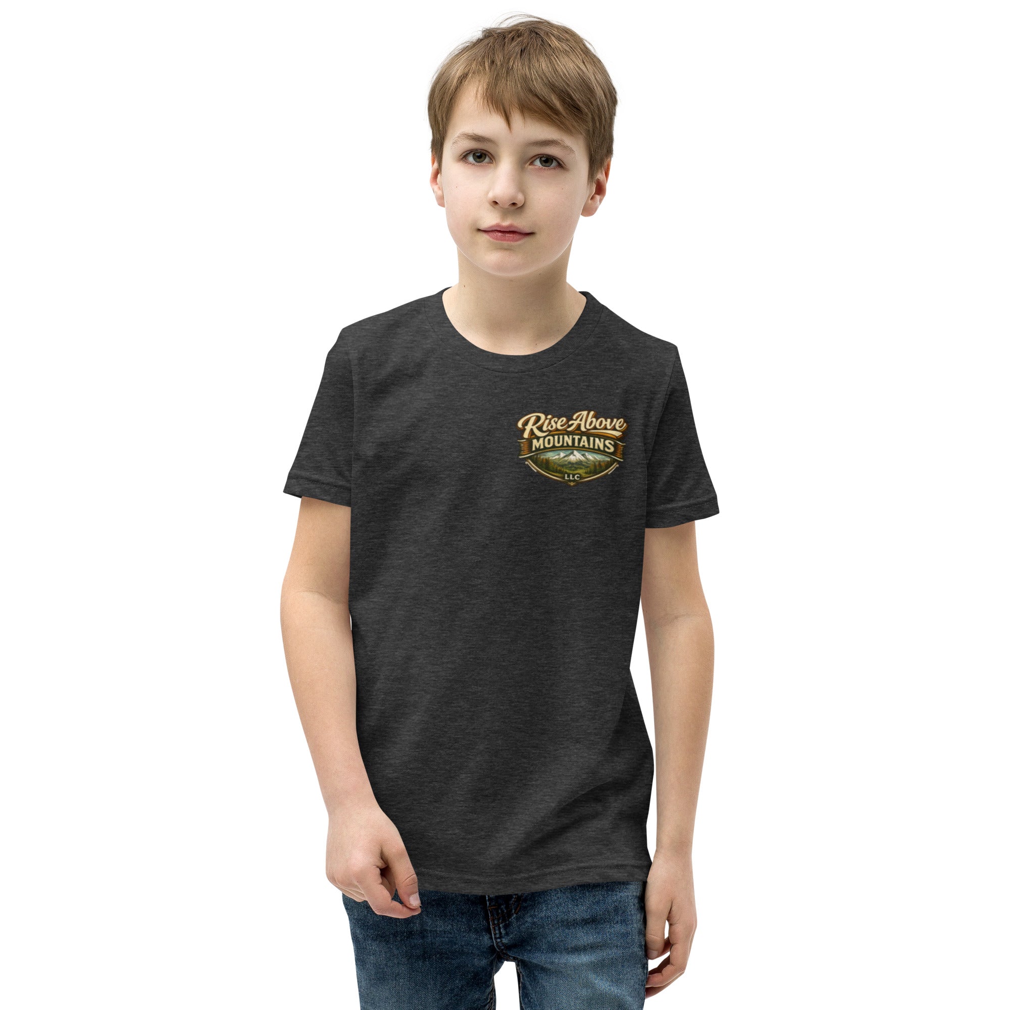 Youth "The summit is within reach" T-Shirt - Rise Above Mountains LLC