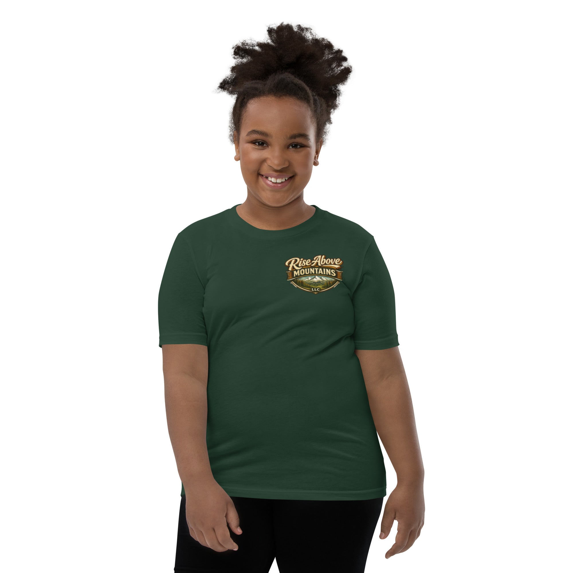 Youth "Elevate your spirit" T-Shirt - Rise Above Mountains LLC