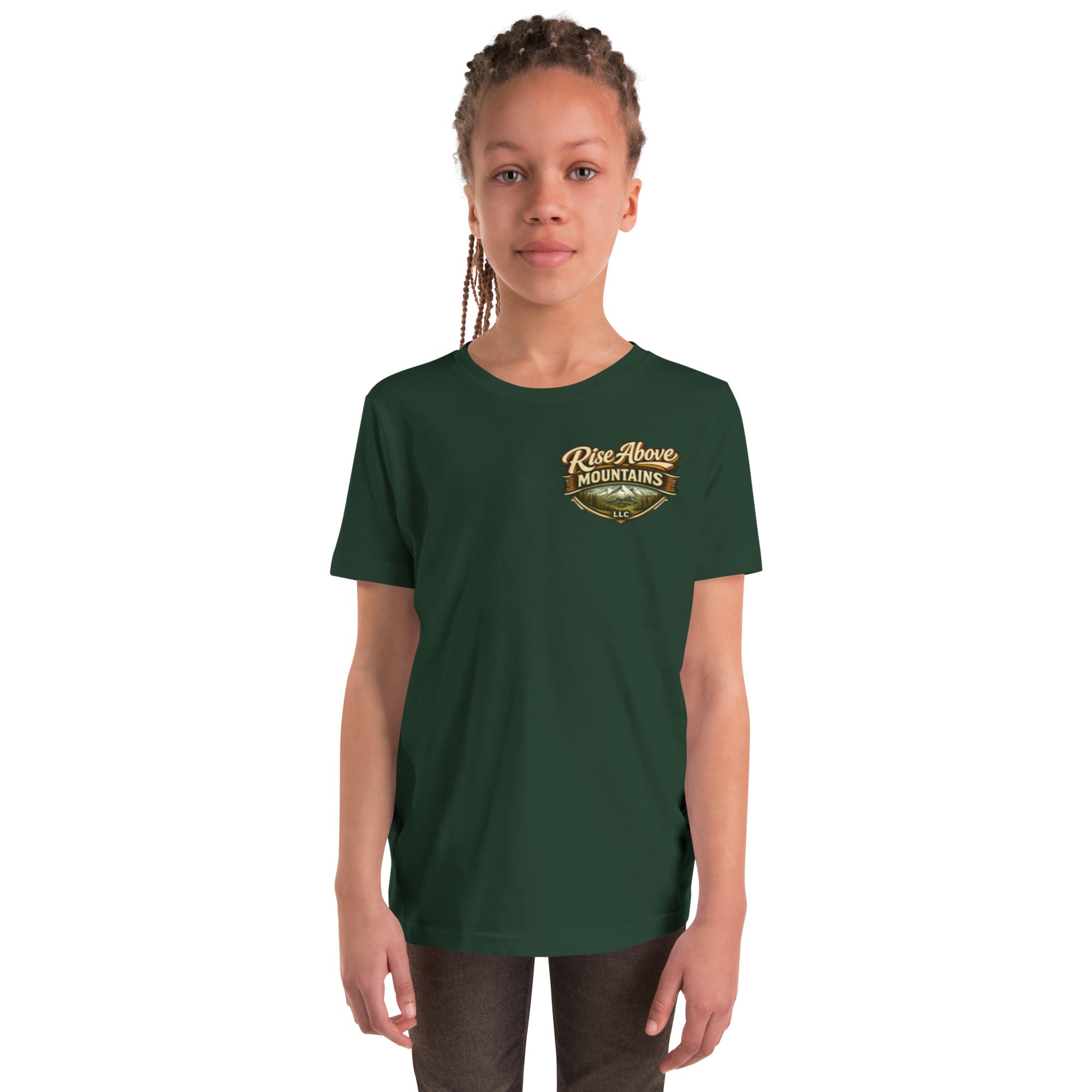 Youth "Rise above adversity" T-Shirt - Rise Above Mountains LLC