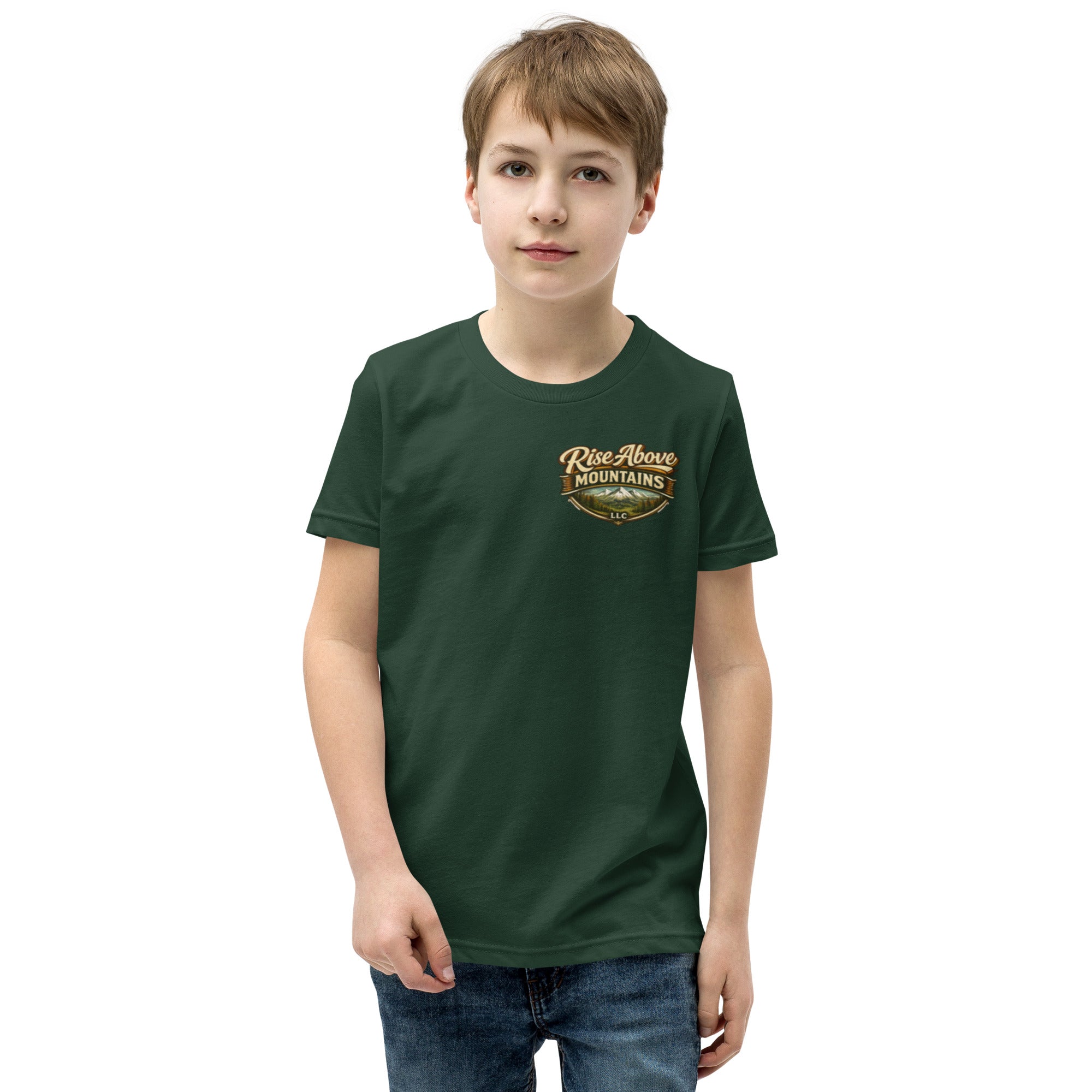 Youth "The summit is within reach" T-Shirt - Rise Above Mountains LLC