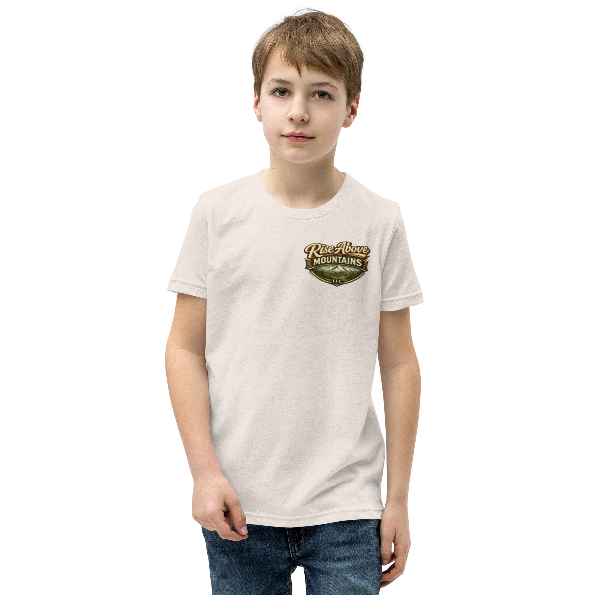 Youth "The summit is within reach" T-Shirt - Rise Above Mountains LLC