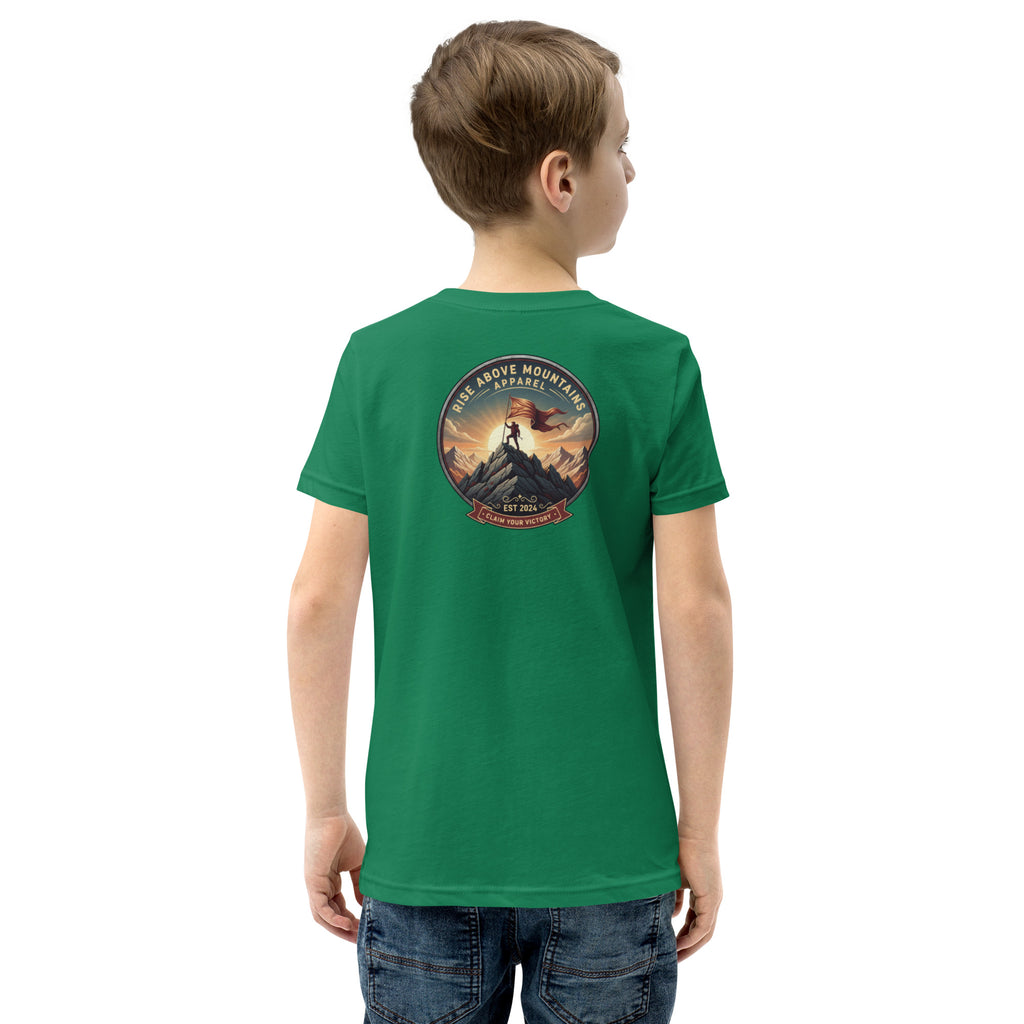 Youth "Claim your Victory" T-Shirt - Rise Above Mountains LLC