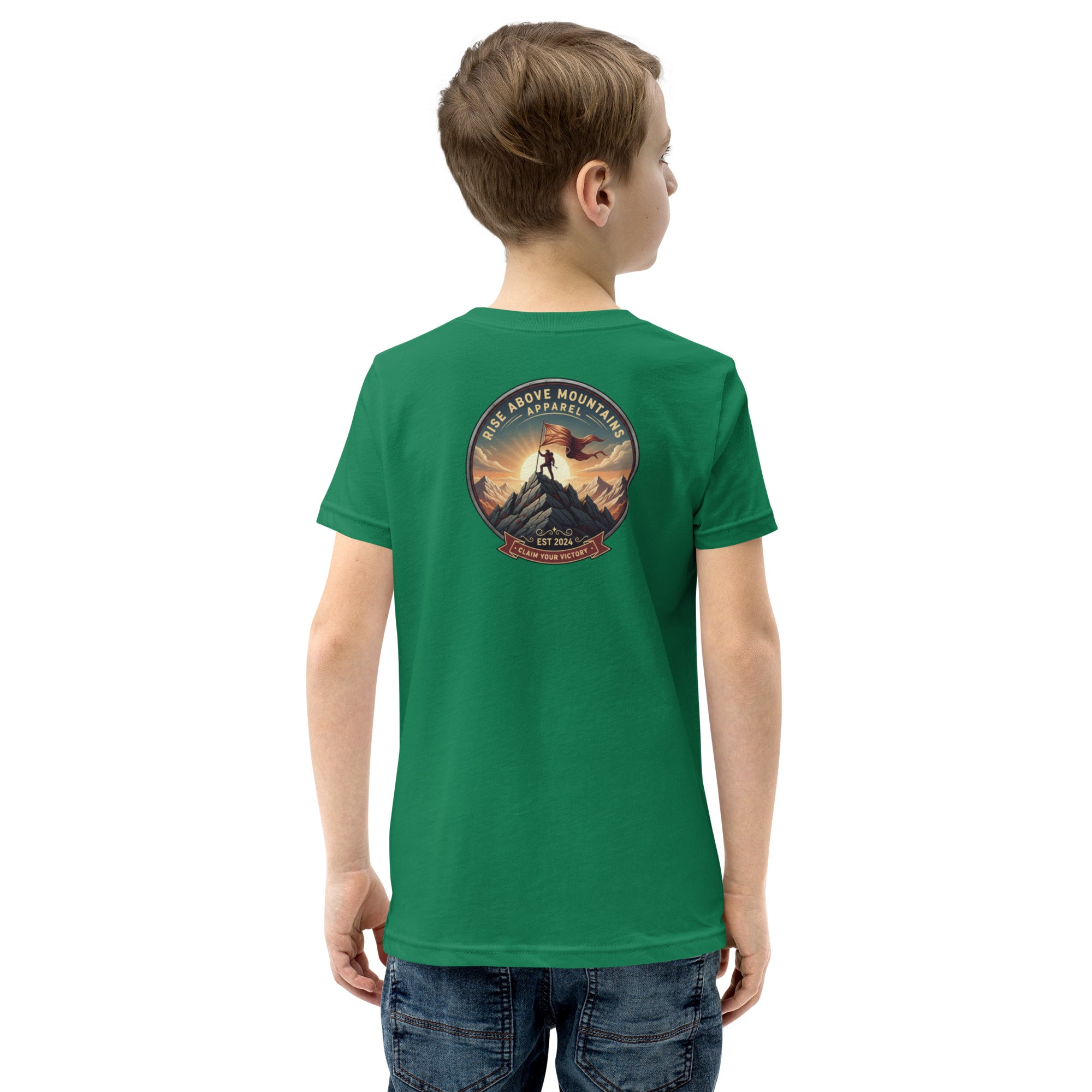 Youth "Claim your Victory" T-Shirt - Rise Above Mountains LLC