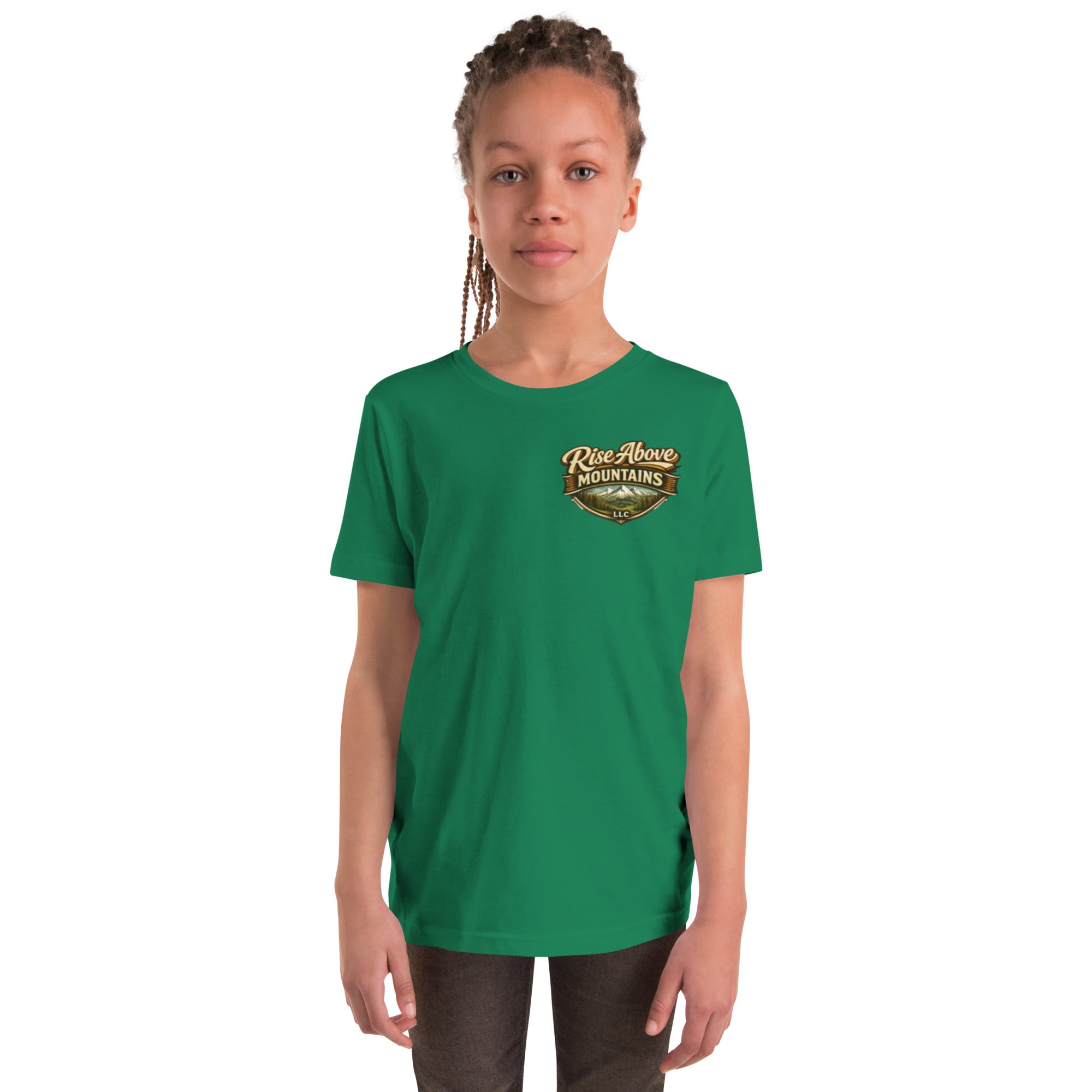 Youth "Rise above adversity" T-Shirt - Rise Above Mountains LLC