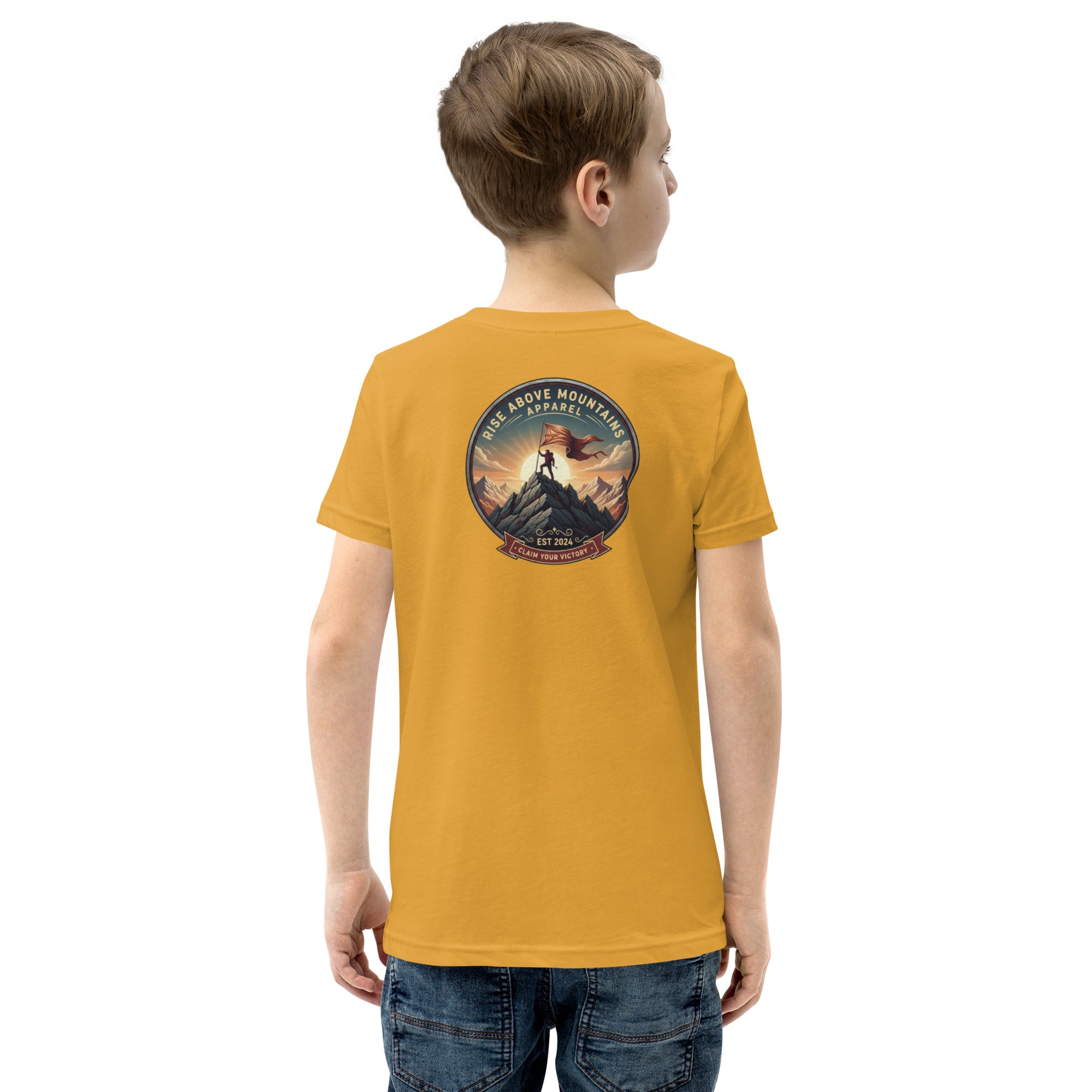 Youth "Claim your Victory" T-Shirt - Rise Above Mountains LLC