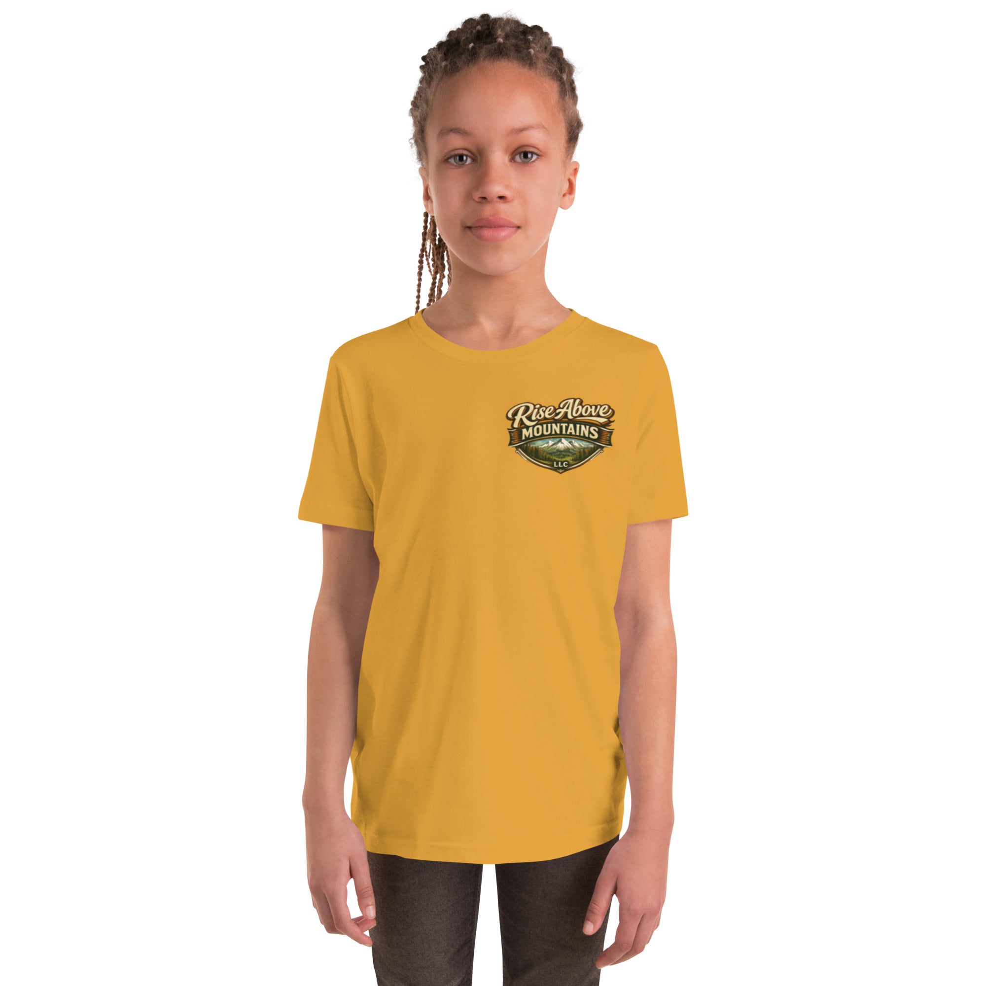 Youth "Rise above adversity" T-Shirt - Rise Above Mountains LLC