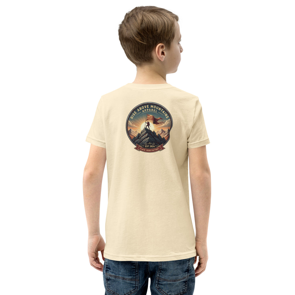Youth "Claim your Victory" T-Shirt - Rise Above Mountains LLC