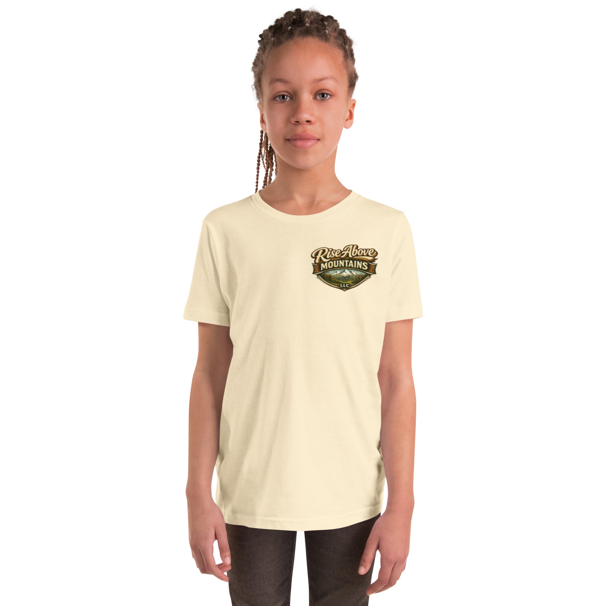 Youth "Rise above adversity" T-Shirt - Rise Above Mountains LLC
