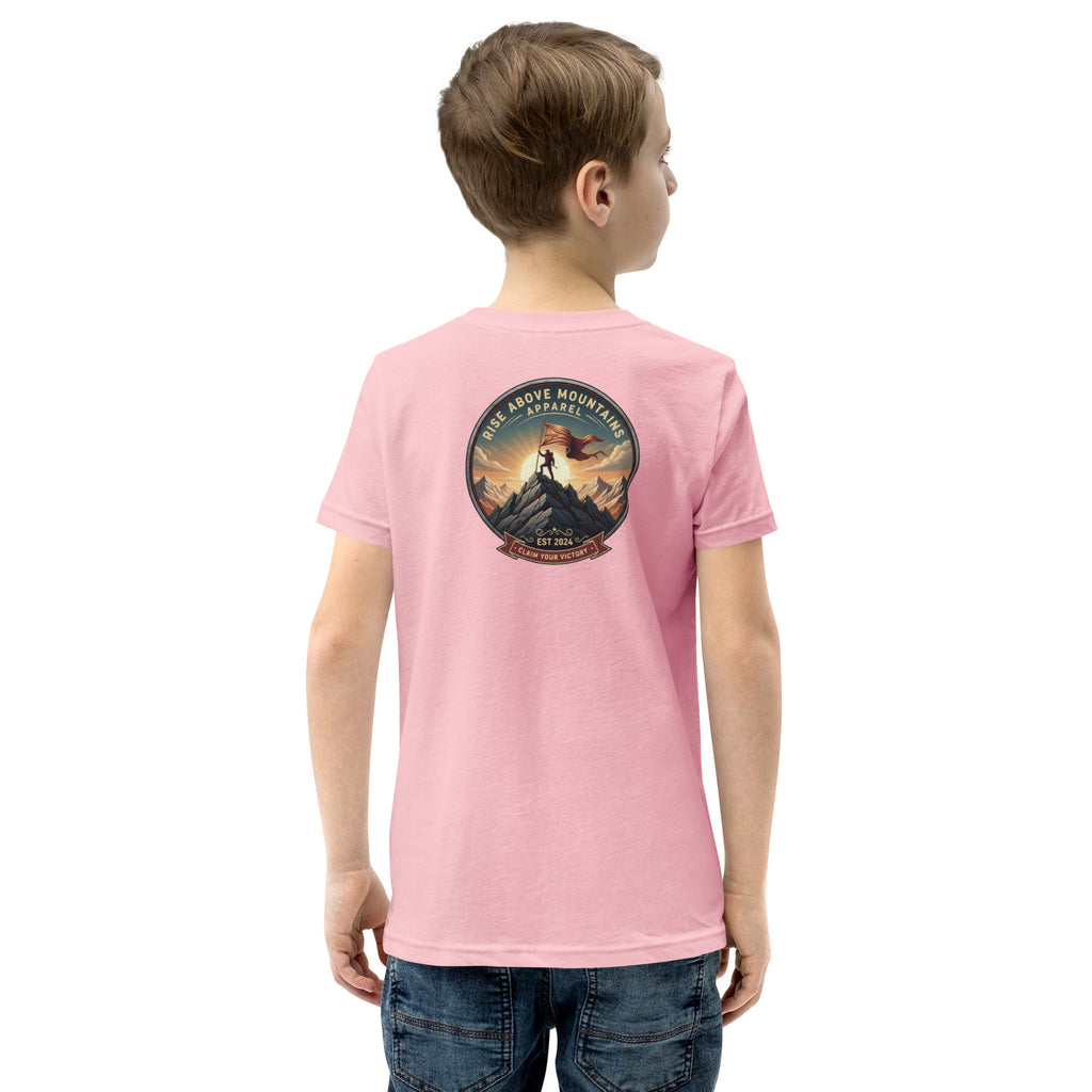 Youth "Claim your Victory" T-Shirt - Rise Above Mountains LLC