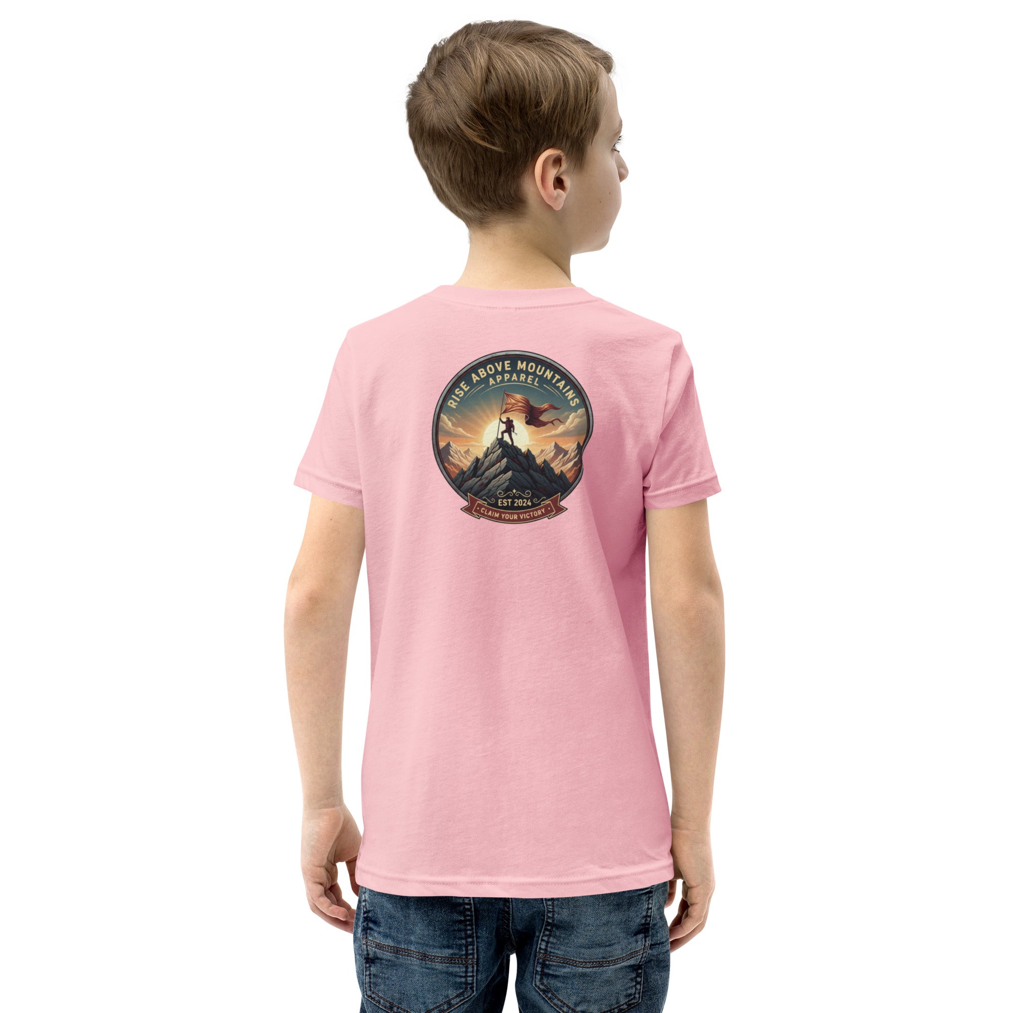 Youth "Claim your Victory" T-Shirt - Rise Above Mountains LLC