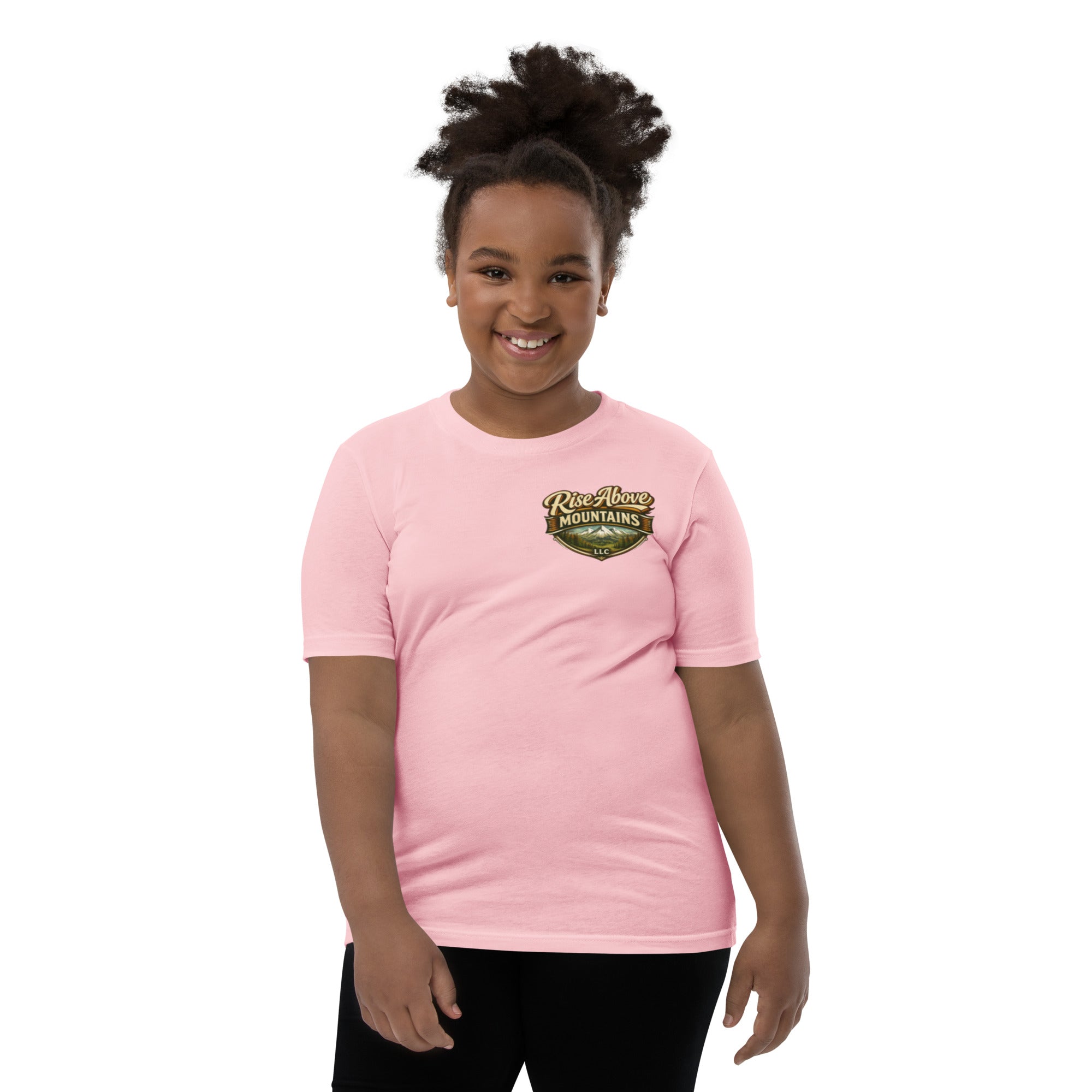 Youth "Elevate your spirit" T-Shirt - Rise Above Mountains LLC