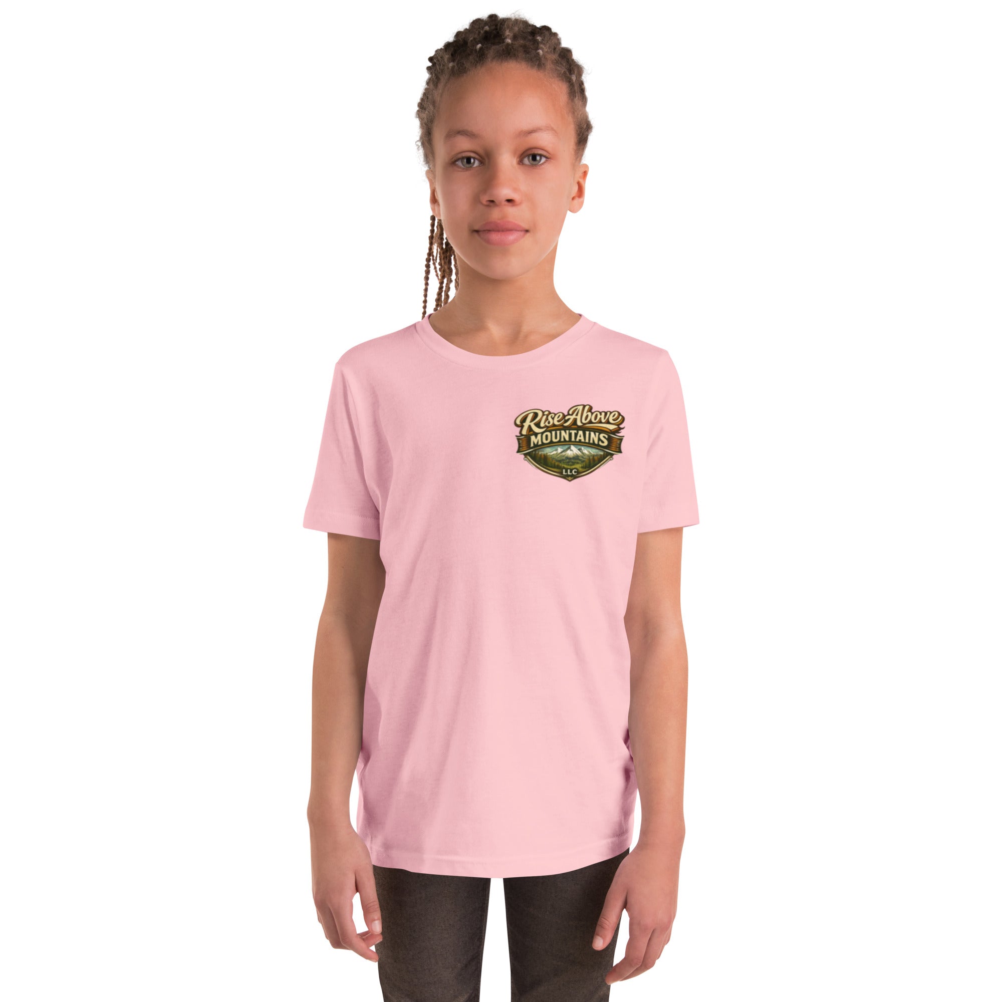 Youth "Rise above adversity" T-Shirt - Rise Above Mountains LLC
