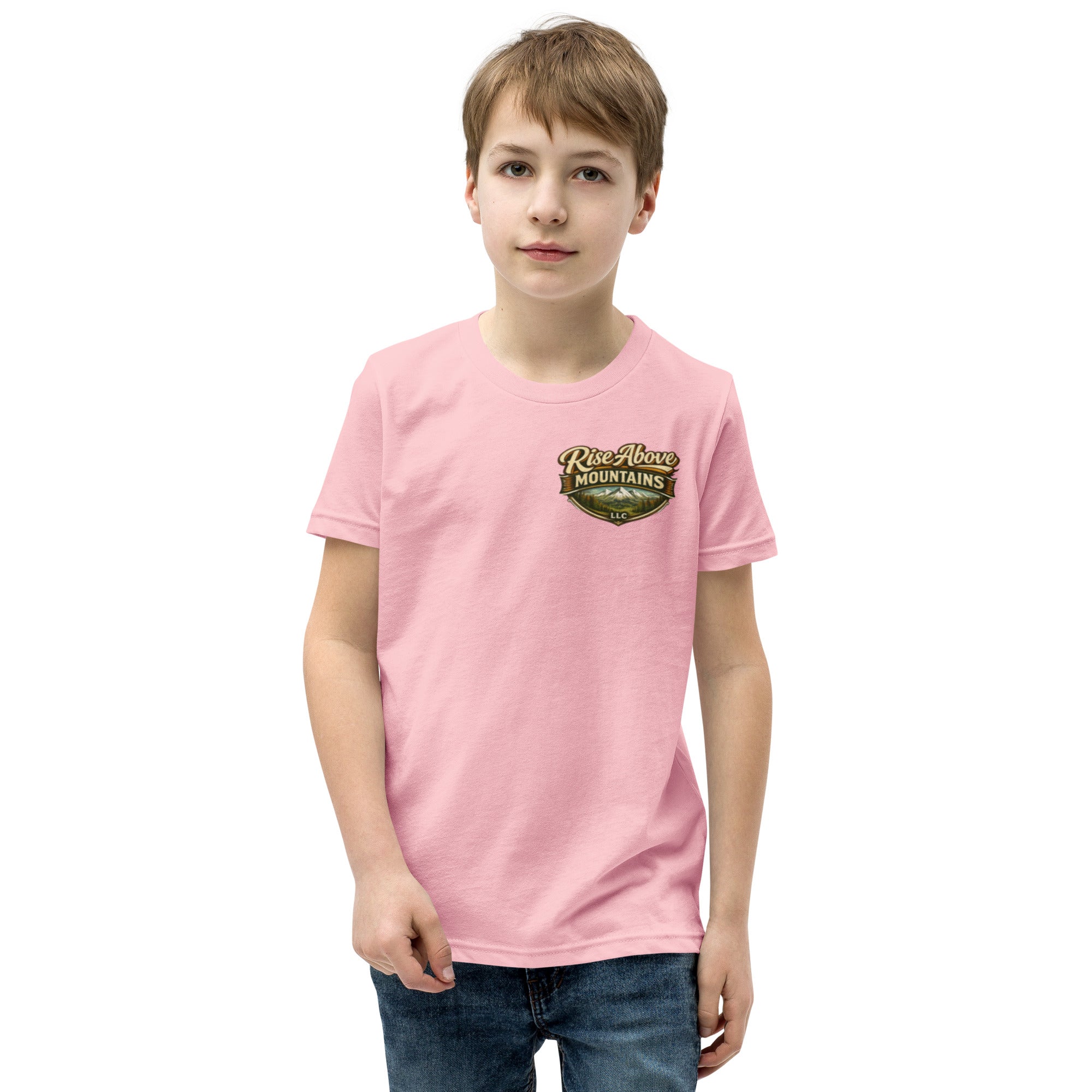Youth "The summit is within reach" T-Shirt - Rise Above Mountains LLC