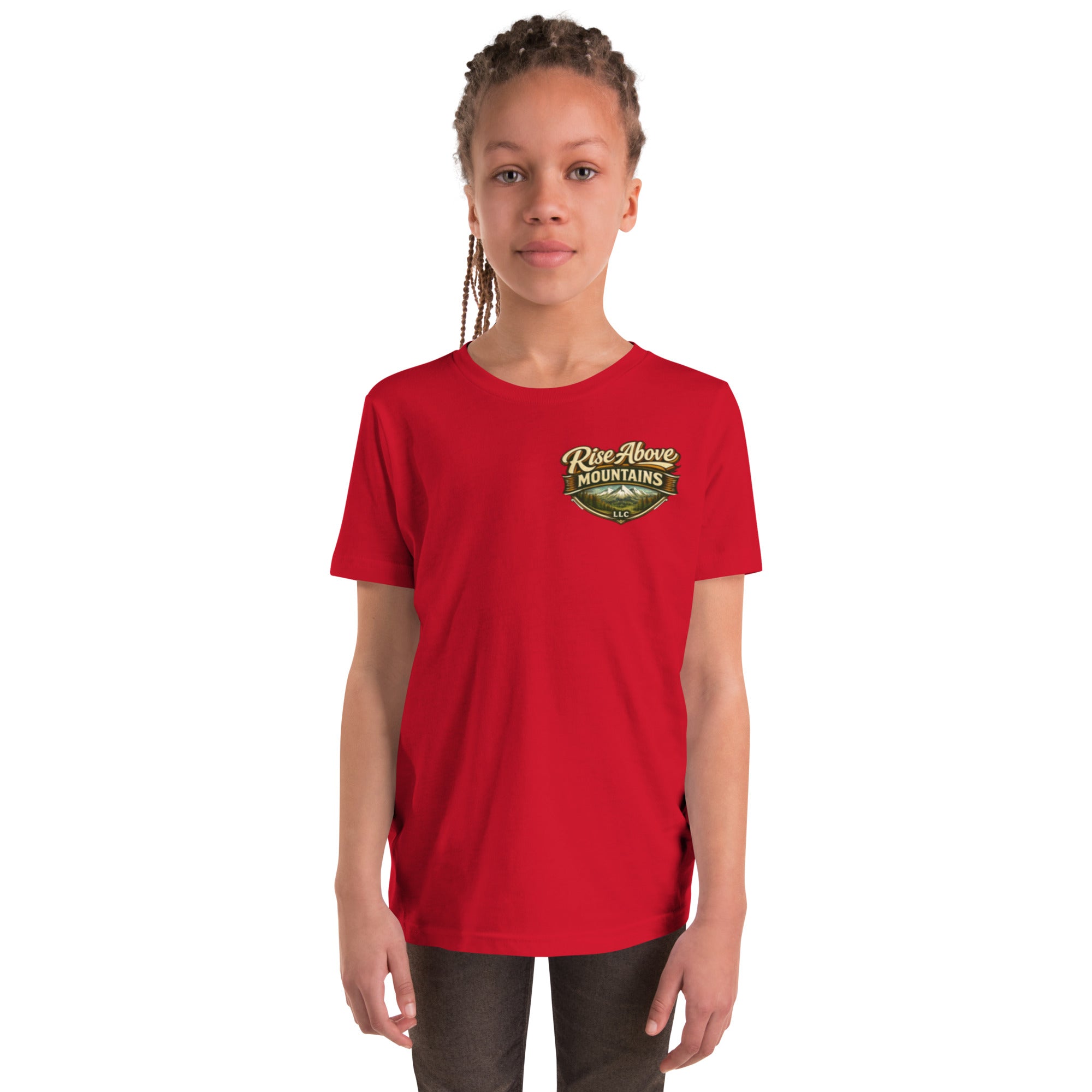 Youth "Rise above adversity" T-Shirt - Rise Above Mountains LLC