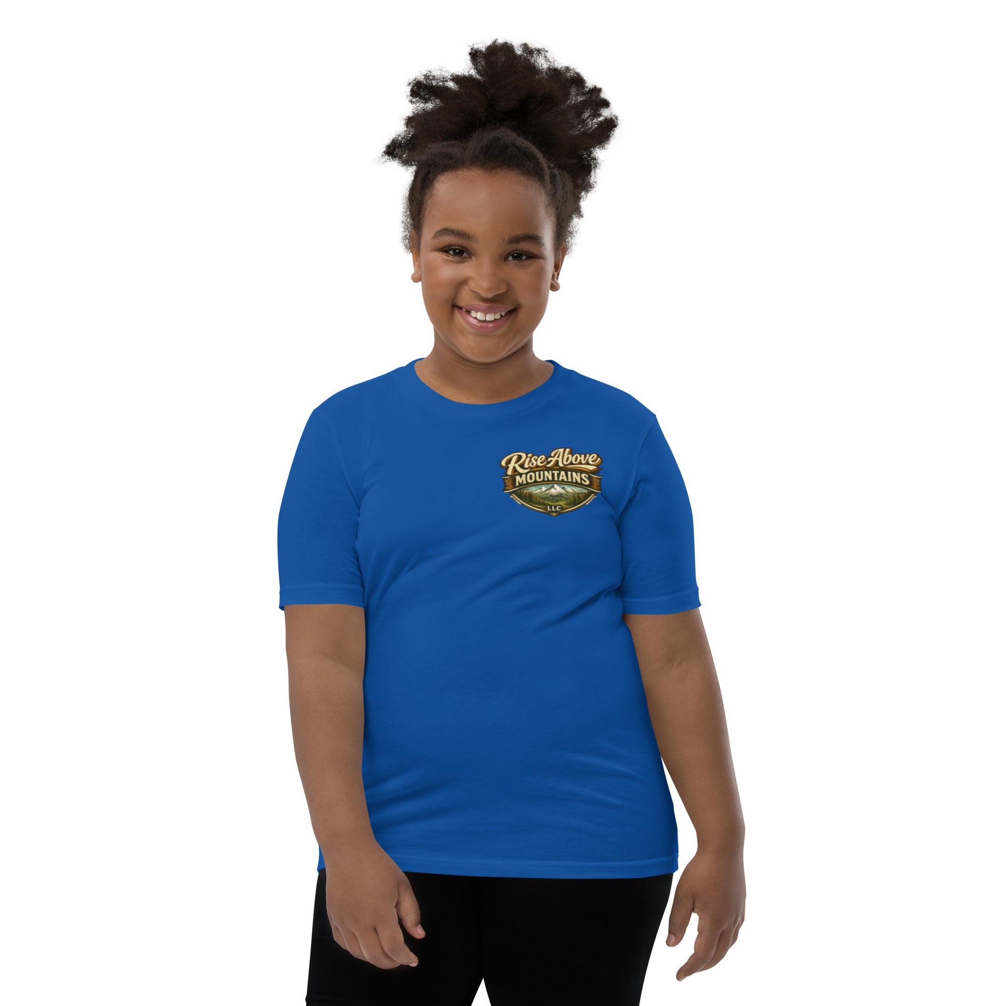 Youth "Elevate your spirit" T-Shirt - Rise Above Mountains LLC