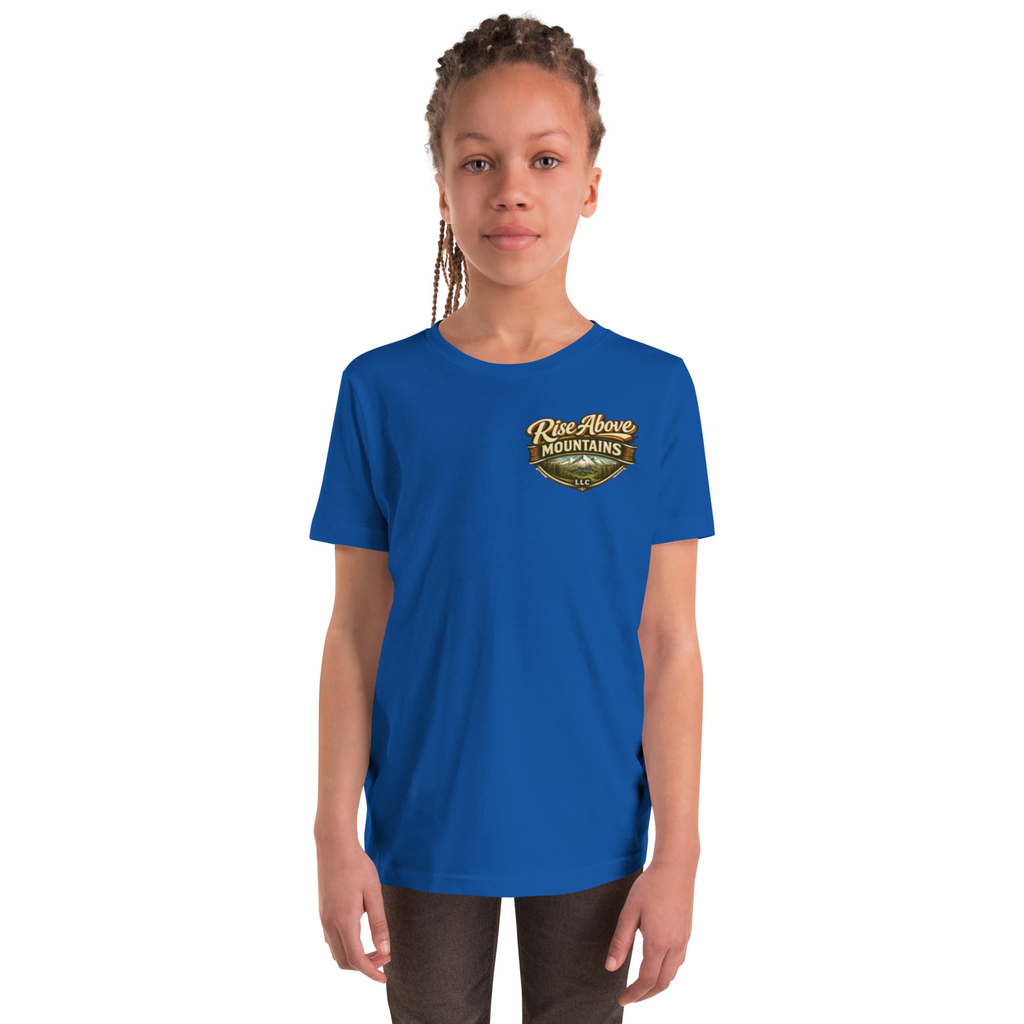 Youth "Rise above adversity" T-Shirt - Rise Above Mountains LLC