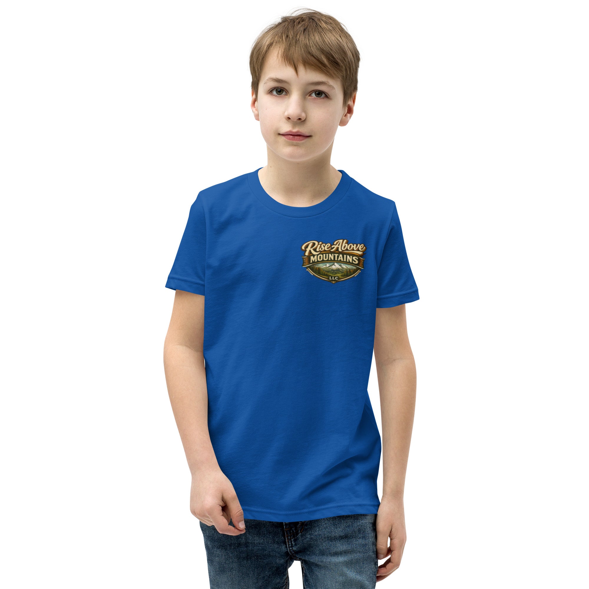 Youth "The summit is within reach" T-Shirt - Rise Above Mountains LLC