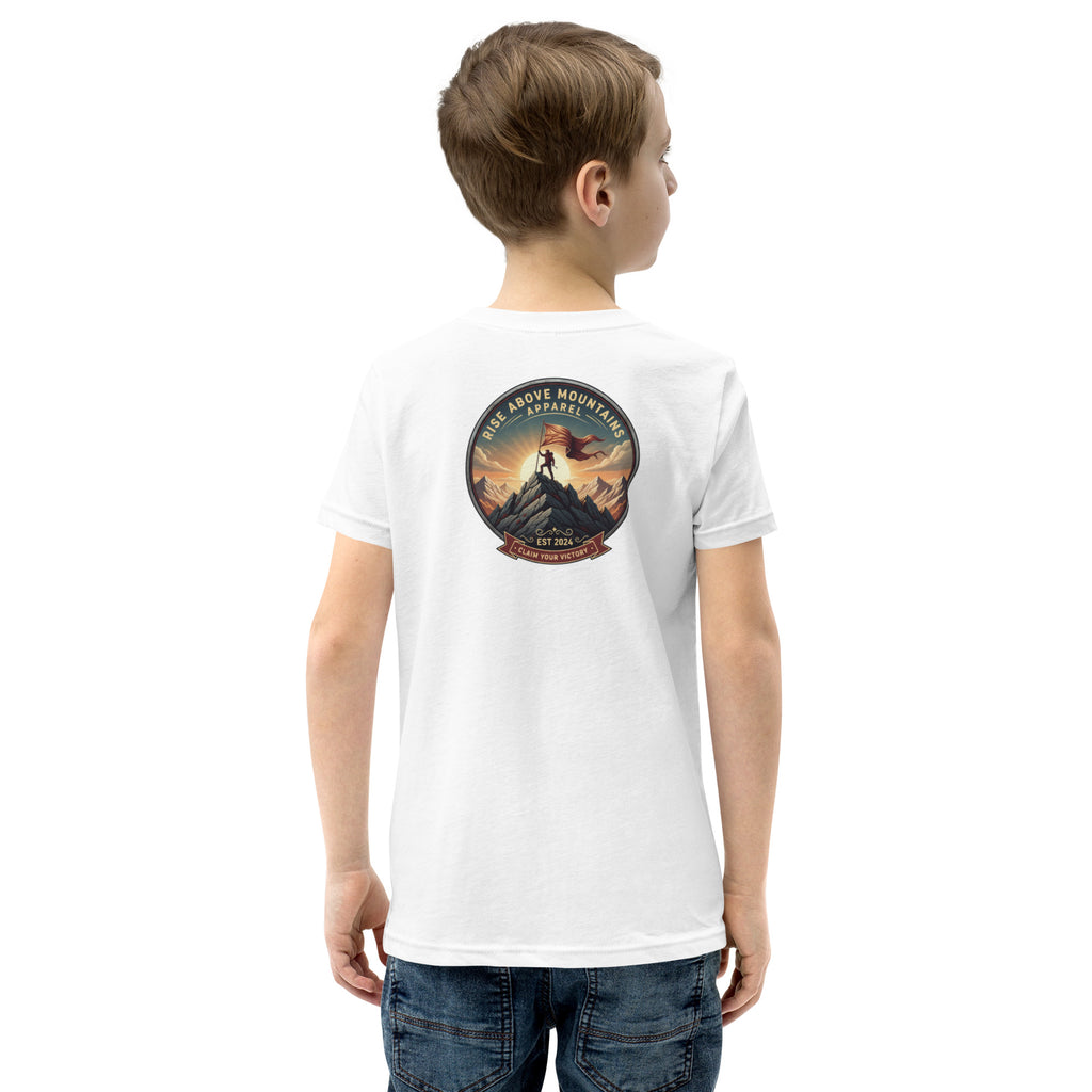 Youth "Claim your Victory" T-Shirt - Rise Above Mountains LLC